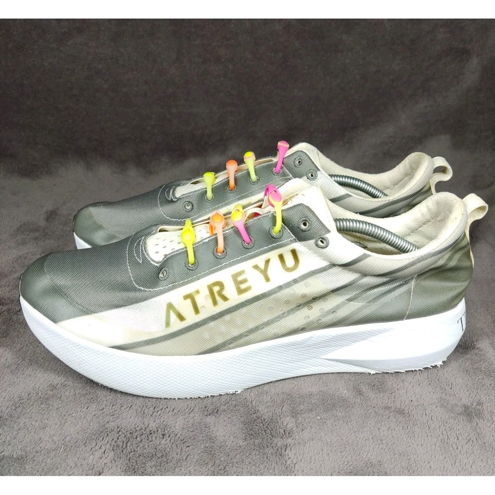 Atreyu The Artist Men's Athletic Running Shoes Sneakers Wh/Gray Austin Size 13 - Picture 3 of 8